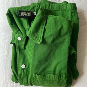 Large Big Bud Press Everyday Jumpsuit 〰 Forest Green